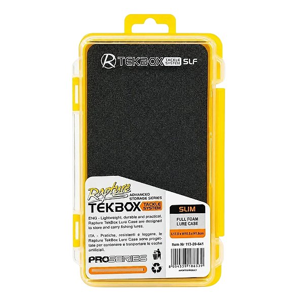 Estojo Rapture Tekbox Slim - Amarelo