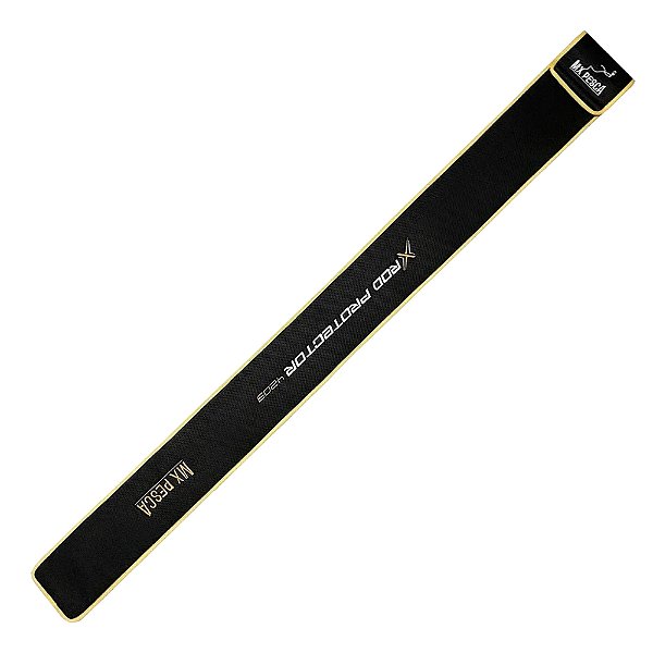 Capa Mx Pesca Proteção De Vara - 1,50m - Preto Dourado