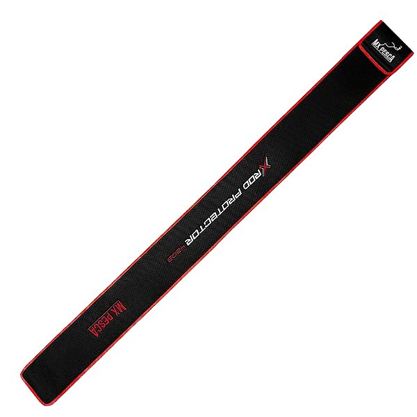 Capa Mx Pesca Proteção De Vara - 1,50m - Preto Vermelho