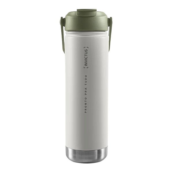 Garrafa Invictus Fielborn - Tan c Verde