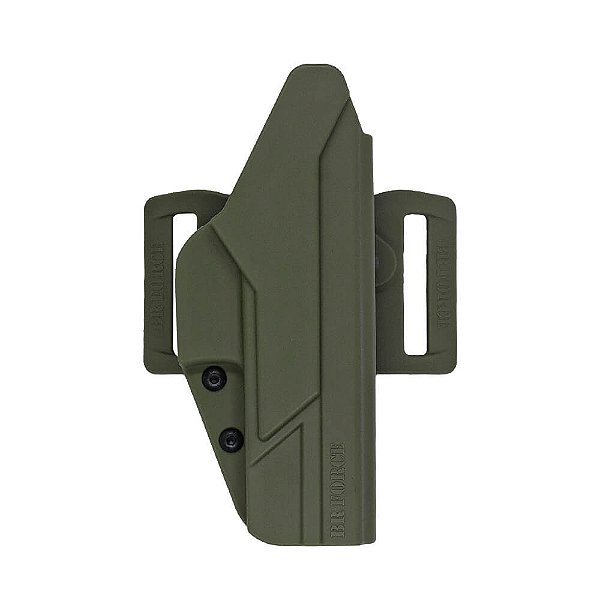 Coldre BRFORCE OWB Destro Golias - Glock Standar/Compact - Verde