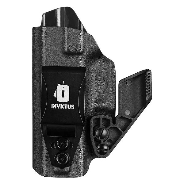 Coldre Invictus Kydex IWB 2.0 Destro - Glock Compact - Canhoto