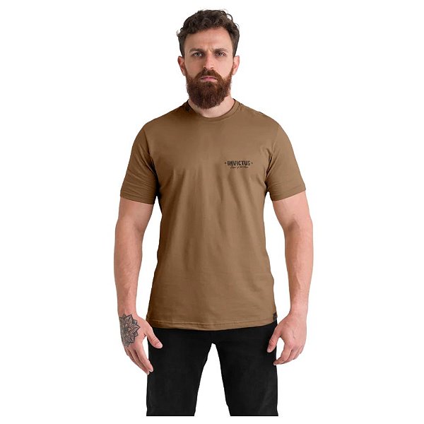 Camiseta Invictus Concept Don´t Tread Flag - Marrom