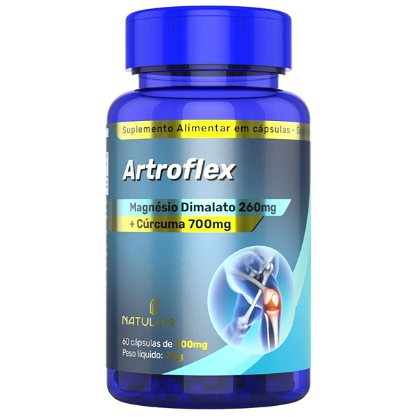 ArtroFlex ( Cúrcuma + Magnésio Dimalato) 60 Cápsulas