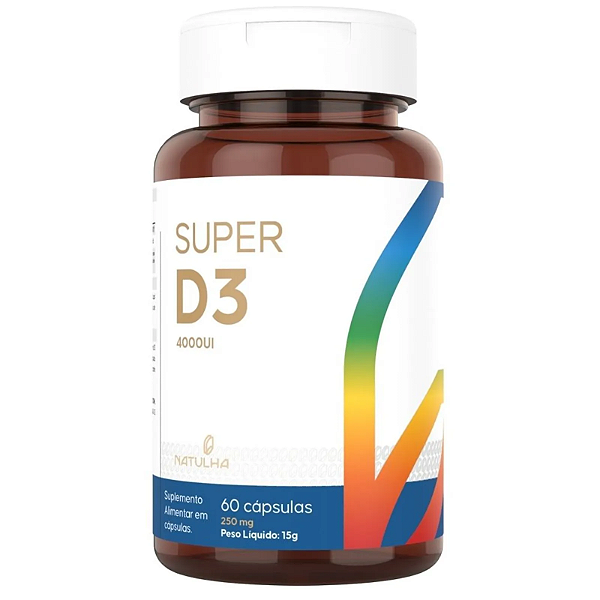 Super D3 4000ui 60 cápsulas
