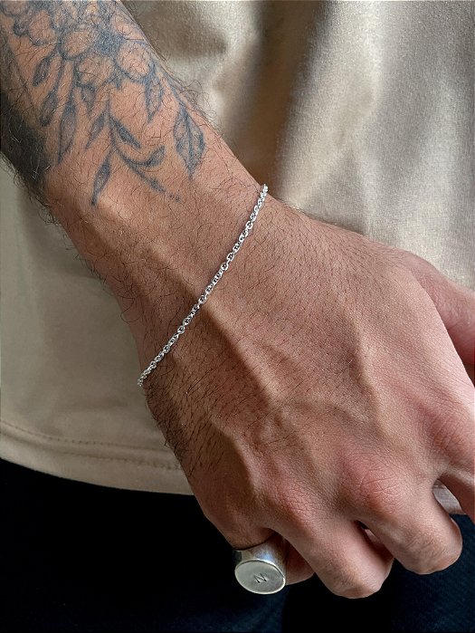 Pulseira Prata Cartier 1,7mm