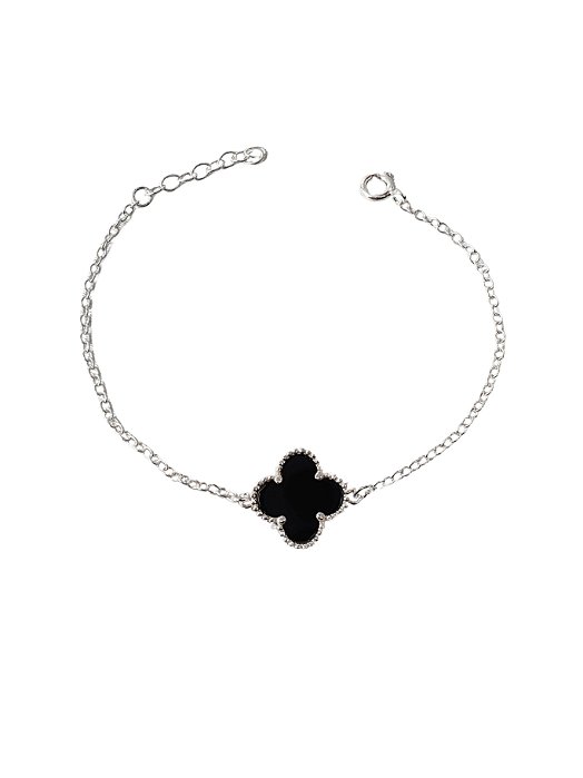 Pulseira Clover 14mm Preta