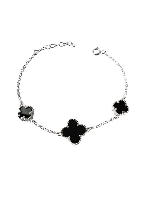 Pulseira Clover Preta