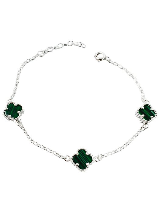 Pulseira Clover Trio 10mm Verde
