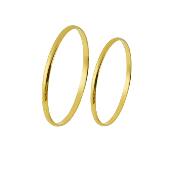 Aliança de Ouro Delicada Fina 1,3mm