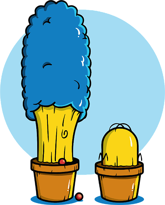 Homer e  Marge -  DTF
