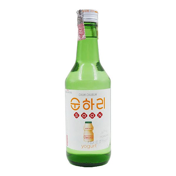 Soju Coreano Chum Churum Yogurt 360Ml