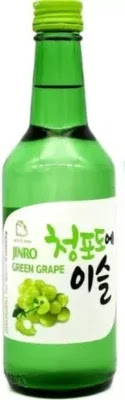 Soju Jinro Grape Uva Verde- 360Ml
