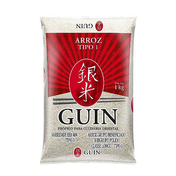 Arroz Japonês Guin - 1Kg