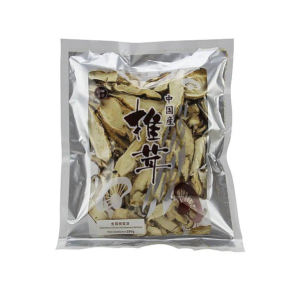 Shitake Cogumelo Desidratado Inteiro Gw 100G