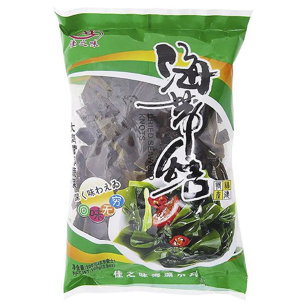 Algas Marinhas Desidratadas Kombu Nó-100G Luoyuan