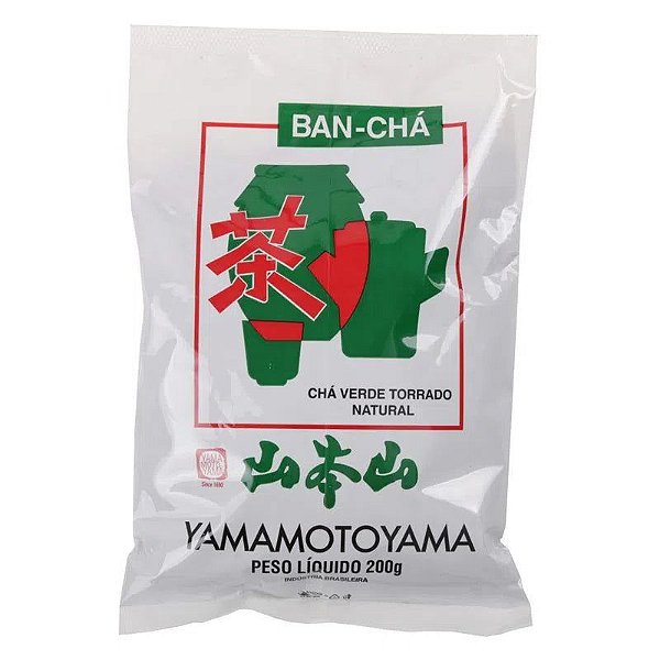 Chá Verde Torrado Saco Banchá 200g Yamamotoyama