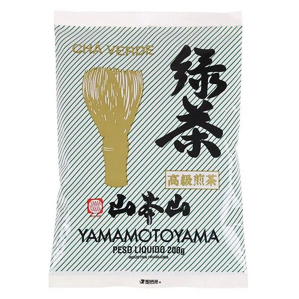 Chá Verde Japones Saco com 200g Yamamotoyama