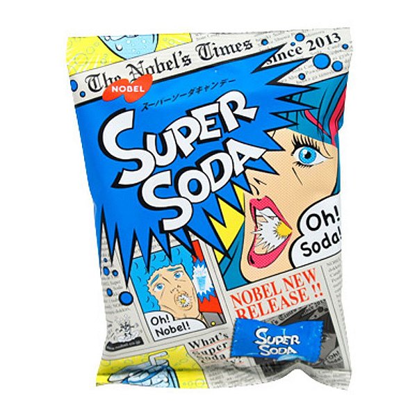 Bala Super Soda Nobel - 87,4 G