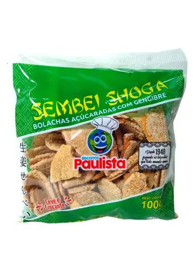 Bolachas Açucaradas Com Gengibre- Sembei Shoga Takara 100G