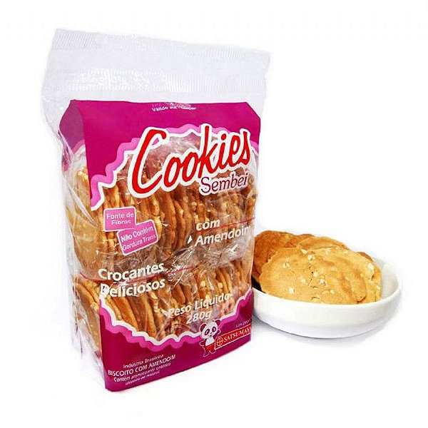 Biscoito Sembei Cookies Amendoim Satsumaya 260G