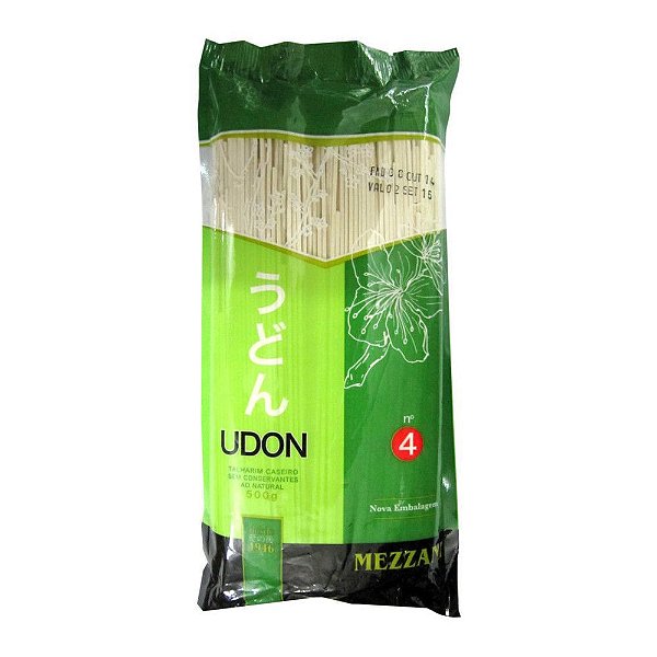 Macarrão Udon Talharim Caseiro Mezzani Nº4 500g