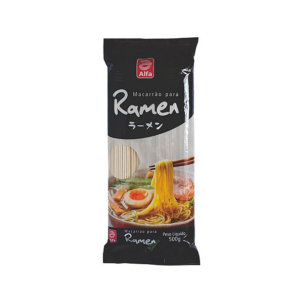 Macarrão Para Lamen Ramen Alfa 500G