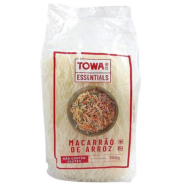 Macarrão Coreano De Arroz Bifum Towa 500g