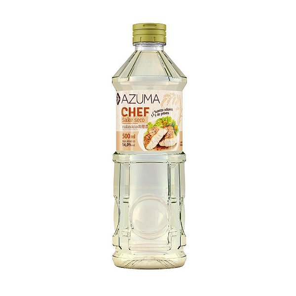 Saquê Culinário Seco Chef Azuma - 500 ML