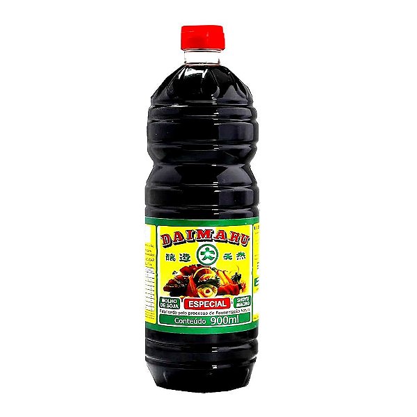 Molho Shoyu Japones Especial Macrobiótico Daimaru  900 ML