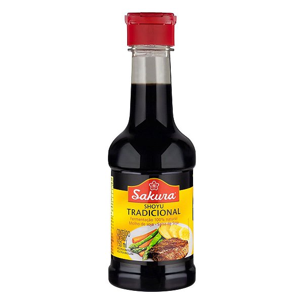 Molho Oriental De Soja Shoyu Sakura Tradicional 150 ML