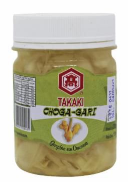 Gengibre Em Conserva Fatiado Choga Gari Takaki Frasco 100G