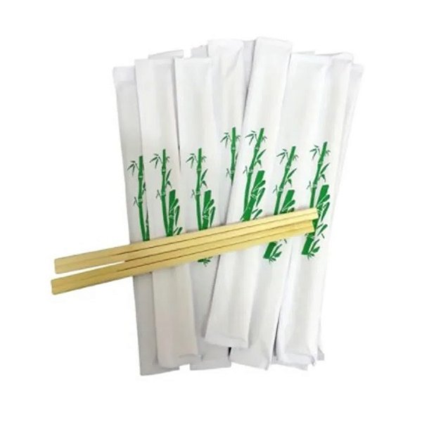 Hashi De Bambu 50 Pares Descartáveis - Waribashi