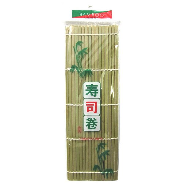 Esteira Para Sushi Bambu Sudare- Suhsi Mat Quadrado 27cm