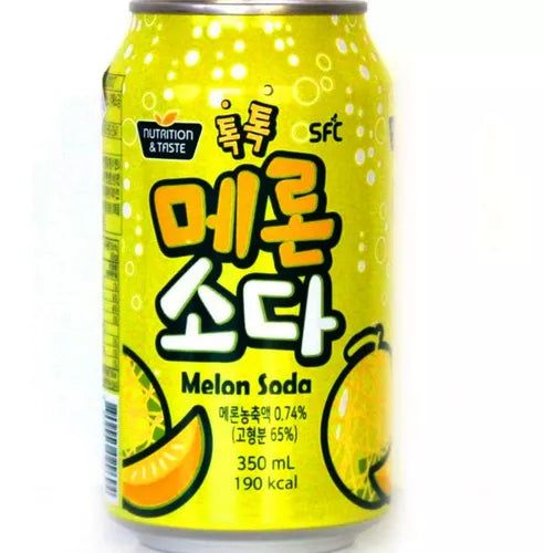 Refrigerante Coreano Sabor Melão Nutriton & Taste - 350Ml