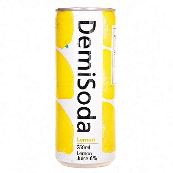Refrigerante Bebida Gaseificada Coreana Demisoda Limão 250Ml