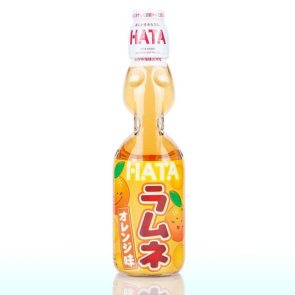Refrigerante Japonês- Ramune Sabor Laranja- 200ML