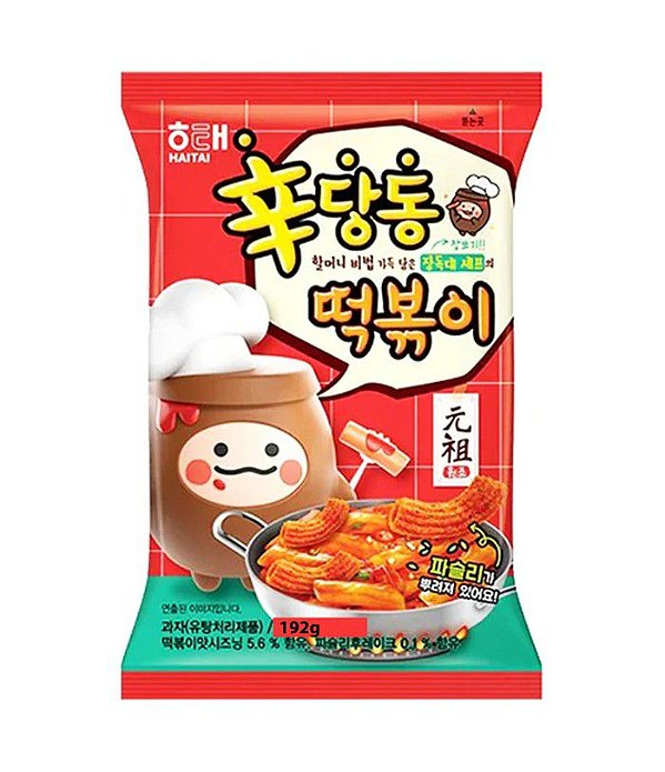 Salgadinho de Arroz Picante- Toppoki- Haitai 110G