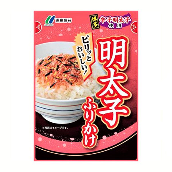 Tempero para Arroz- Furikake Sabor Ovas- Mentaiko Urashima 25G