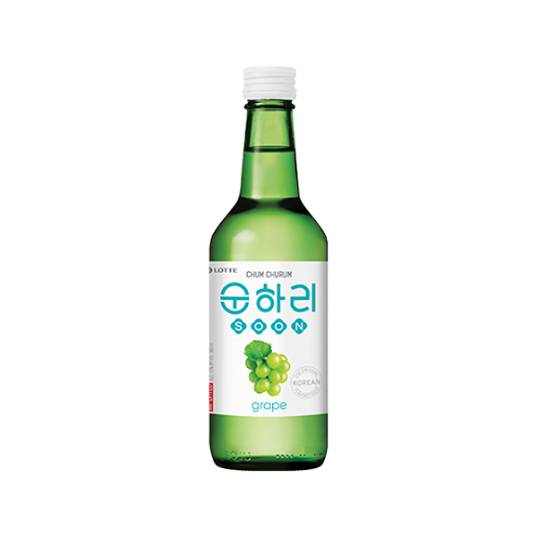 Soju Chum-Churum Grape- Sabor Uva Verde 360ML