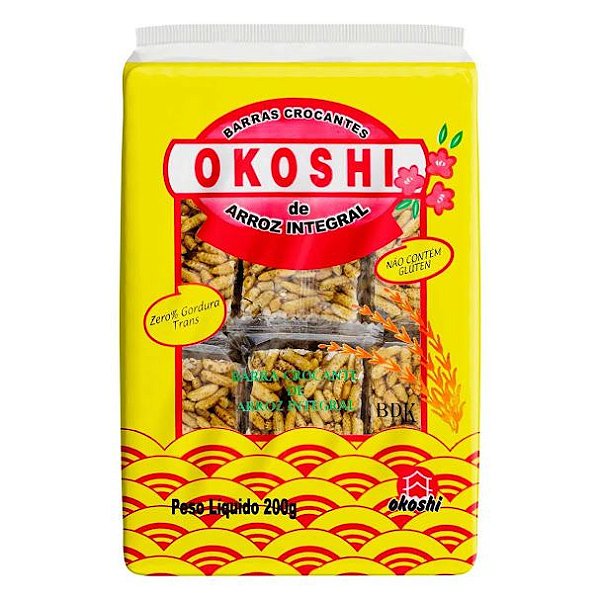 Arroz Caramelizado Okoshi Integral 200G
