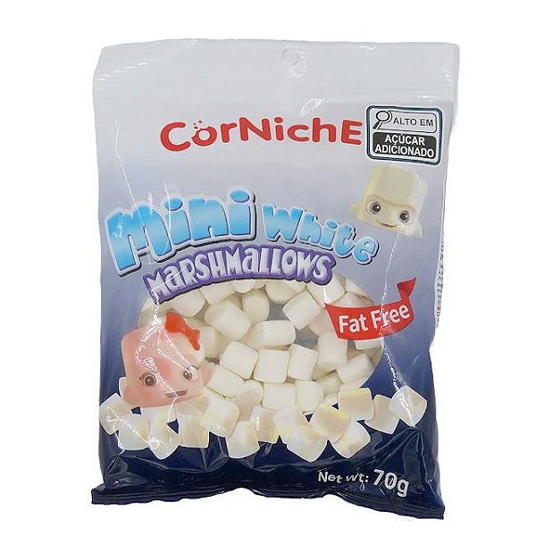 Mini Marshmallow- Corniche Branco 70g