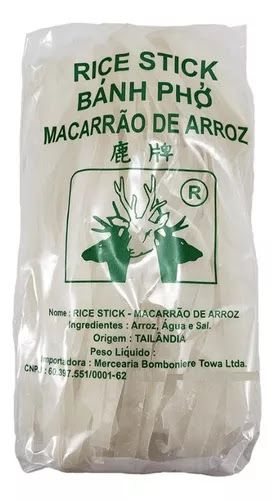 Macarrão de Arroz Largo- Rice Stick 200g