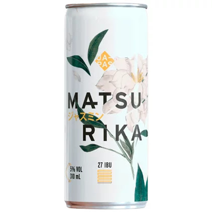 Cerveja Japas Matsurika Bohemian Pilsener Lata 310ml