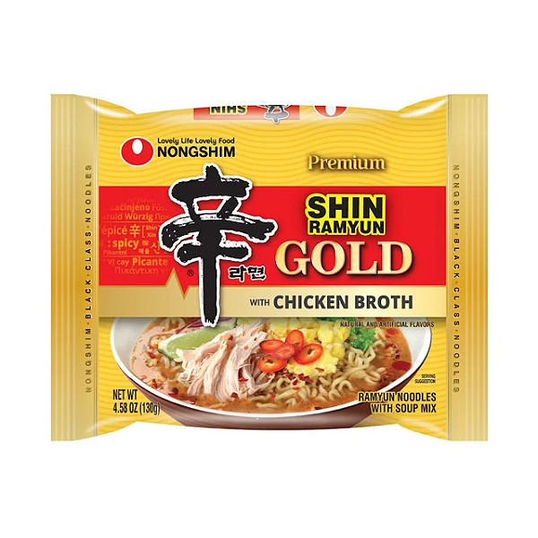 Lamen Shin Ramyun Picante Galinha - 130g