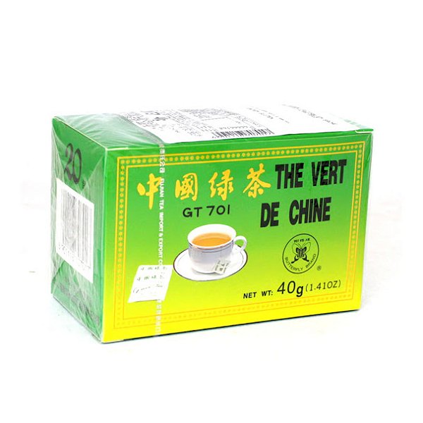Chá Verde Fujian - 20 Sachês (40gramas)