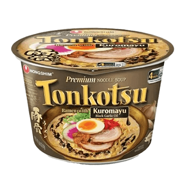 Tonkatsu Ramen com Óleo de Alho Preto Kuromayu - 101g