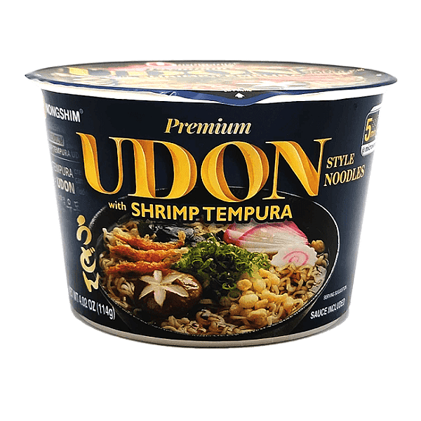 Ramen Udon Premium Tempura de Camarão Nongshim - 114g