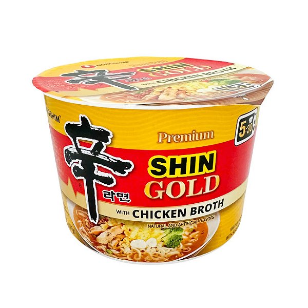 Lamen Shin Gold com Caldo de Frango Premium - 101g