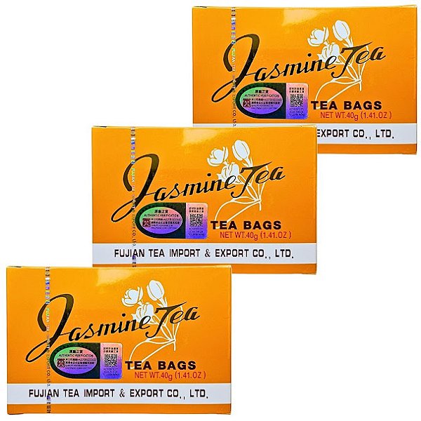 Kit 3 Chás Flor de Jasmim- Fujian 40g